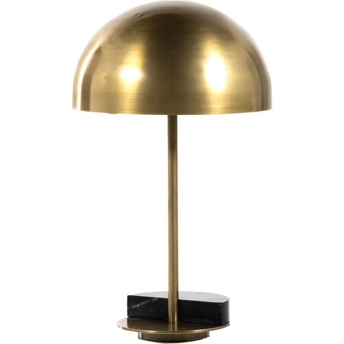 Nova Marble Table Lamp, Antique Brass 2 Nova Marble Table Lamp, Antique Brass
