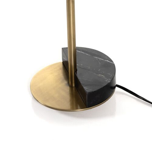 Nova Marble Table Lamp, Antique Brass 7 Nova Marble Table Lamp, Antique Brass