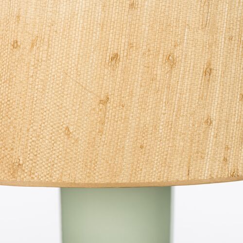 Spring Coventry Couture Table Lamp, Pale Green/Seagrass 2 Spring Coventry Couture Table Lamp, Pale Green/Seagrass