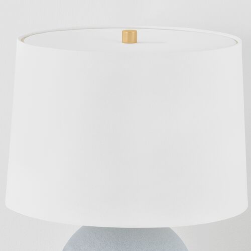 Brontae Ceramic Table Lamp, Reactive Slate/White 5 Brontae Ceramic Table Lamp, Reactive Slate/White