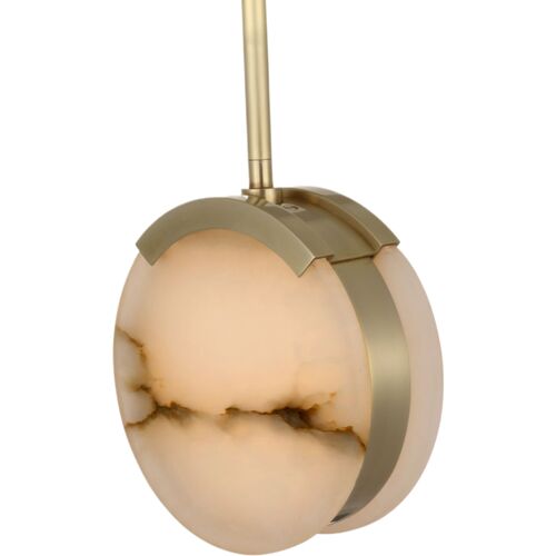 Melange 7" Alabaster Pendant 11 Melange 7" Alabaster Pendant