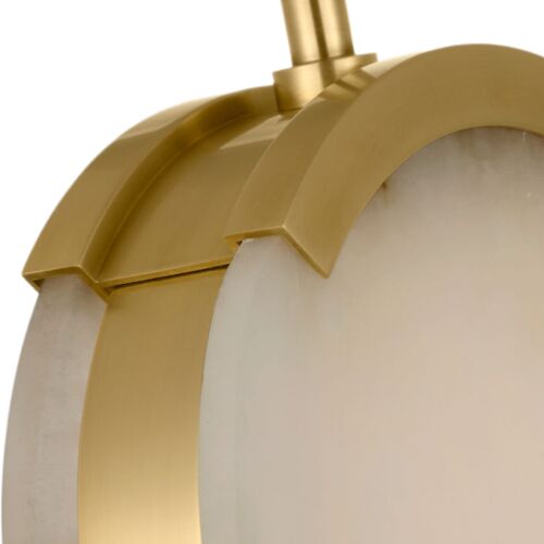 Melange 7" Alabaster Pendant 7 Melange 7" Alabaster Pendant