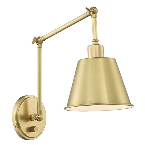 Mitchell Wall Mount, Aged Brass 1 Mitchell Wall Mount, Aged Brass