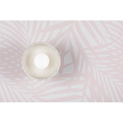 Margaret 8" Terrazzo Wall Sconce, White 4 Margaret 8" Terrazzo Wall Sconce, White