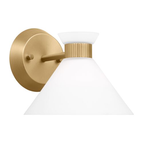 Belcarra Modern 1-Light Bath Vanity Wall Sconce 1 Belcarra Modern 1-Light Bath Vanity Wall Sconce