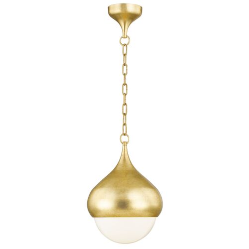 Delta 17" Pendant, Vintage Gold Leaf 7 Delta 17" Pendant, Vintage Gold Leaf