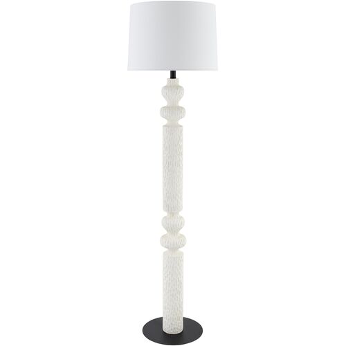 Merek Floor Lamp, White 1 Merek Floor Lamp, White
