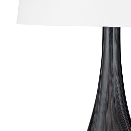 Billy Glass Table Lamp, Black 3 Billy Glass Table Lamp, Black