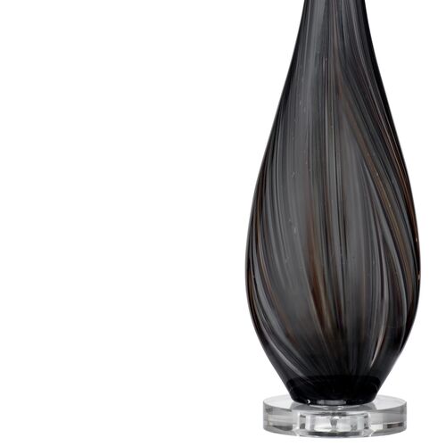 Billy Glass Table Lamp, Black 4 Billy Glass Table Lamp, Black