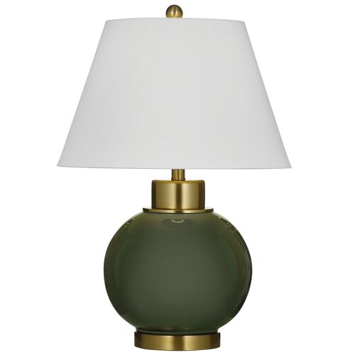 Gettie Ceramic Table Lamp, Green 1 Gettie Ceramic Table Lamp, Green