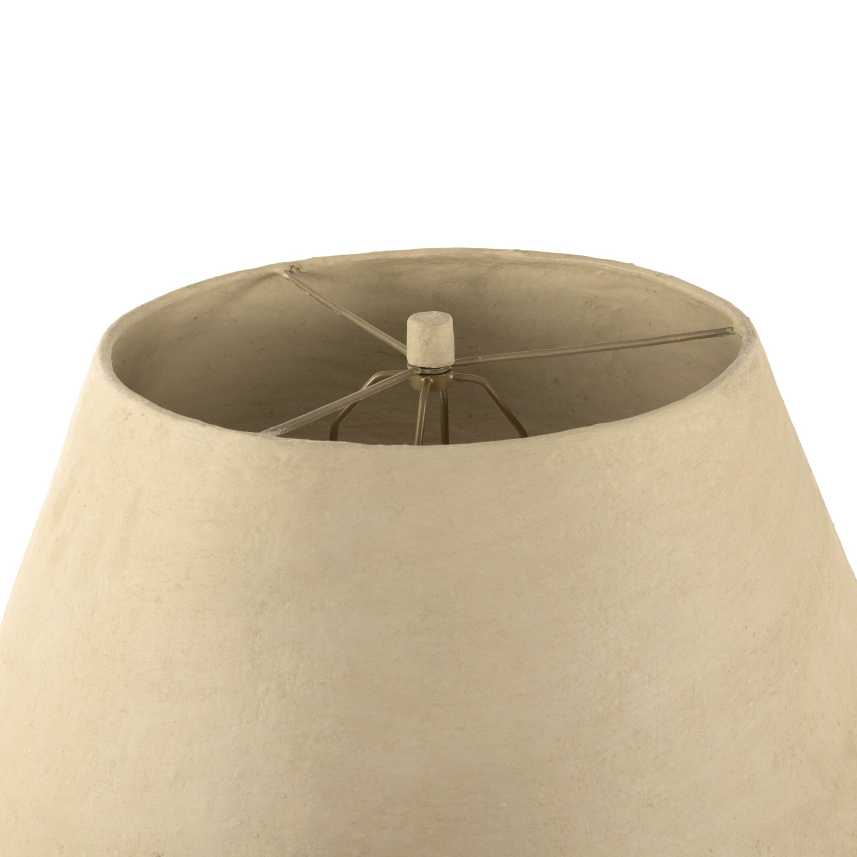 Firaelis Floor Lamp, Light Paper Mache 6 Firaelis Floor Lamp, Light Paper Mache