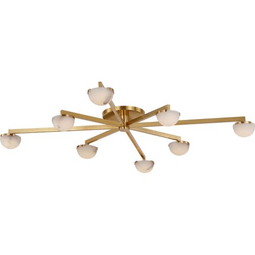 Pedra Staggered Arm Flush Mount 1 Pedra Staggered Arm Flush Mount
