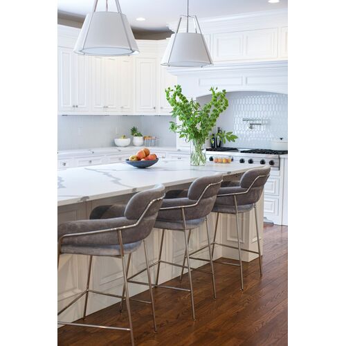 Fulton 3 Light Chandelier, Polished Nickel 6 Fulton 3 Light Chandelier, Polished Nickel