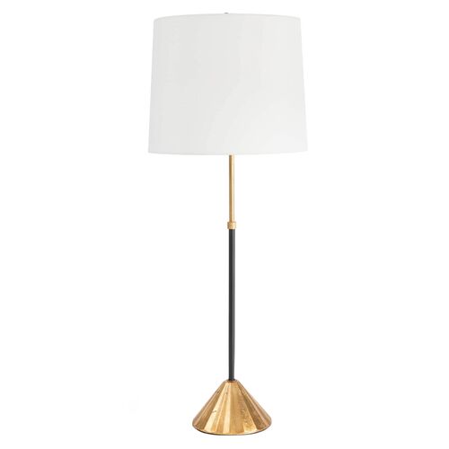 Parasol Table Lamp, Gold Leaf 1 Parasol Table Lamp, Gold Leaf