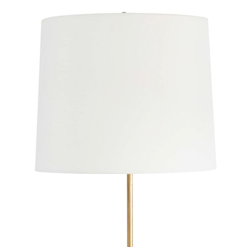 Parasol Table Lamp, Gold Leaf 3 Parasol Table Lamp, Gold Leaf