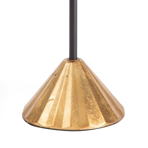 Parasol Table Lamp, Gold Leaf 6 Parasol Table Lamp, Gold Leaf
