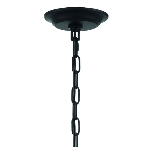 Odelle Chandelier, Matte Black 6 Odelle Chandelier, Matte Black