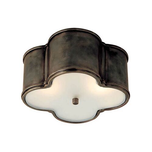 Basil Metal Flush Mount 1 Basil Metal Flush Mount