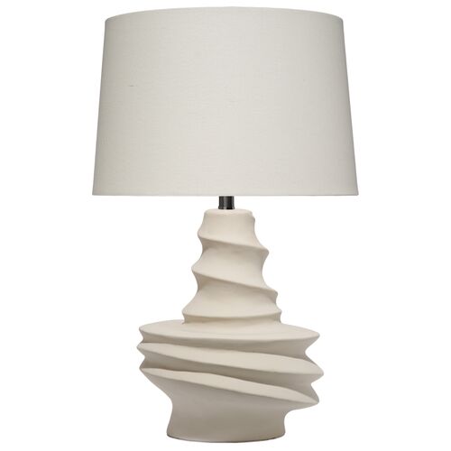 Dune Ceramic Table Lamp, Off White 1 Dune Ceramic Table Lamp, Off White