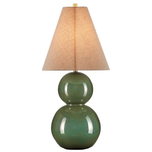 Kindred Ceramic Table Lamp, Green 4 Kindred Ceramic Table Lamp, Green