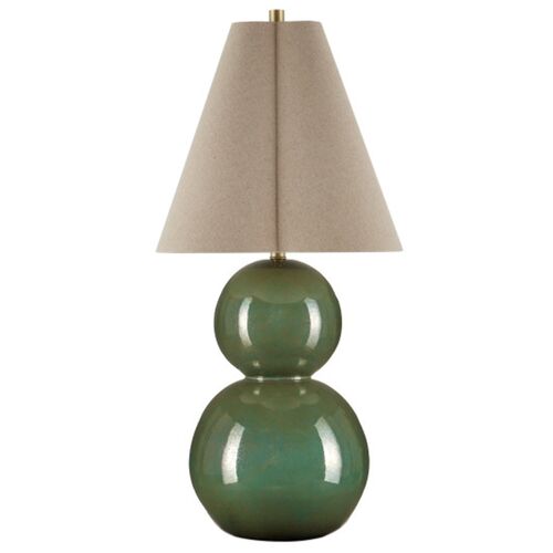 Kindred Ceramic Table Lamp, Green 5 Kindred Ceramic Table Lamp, Green