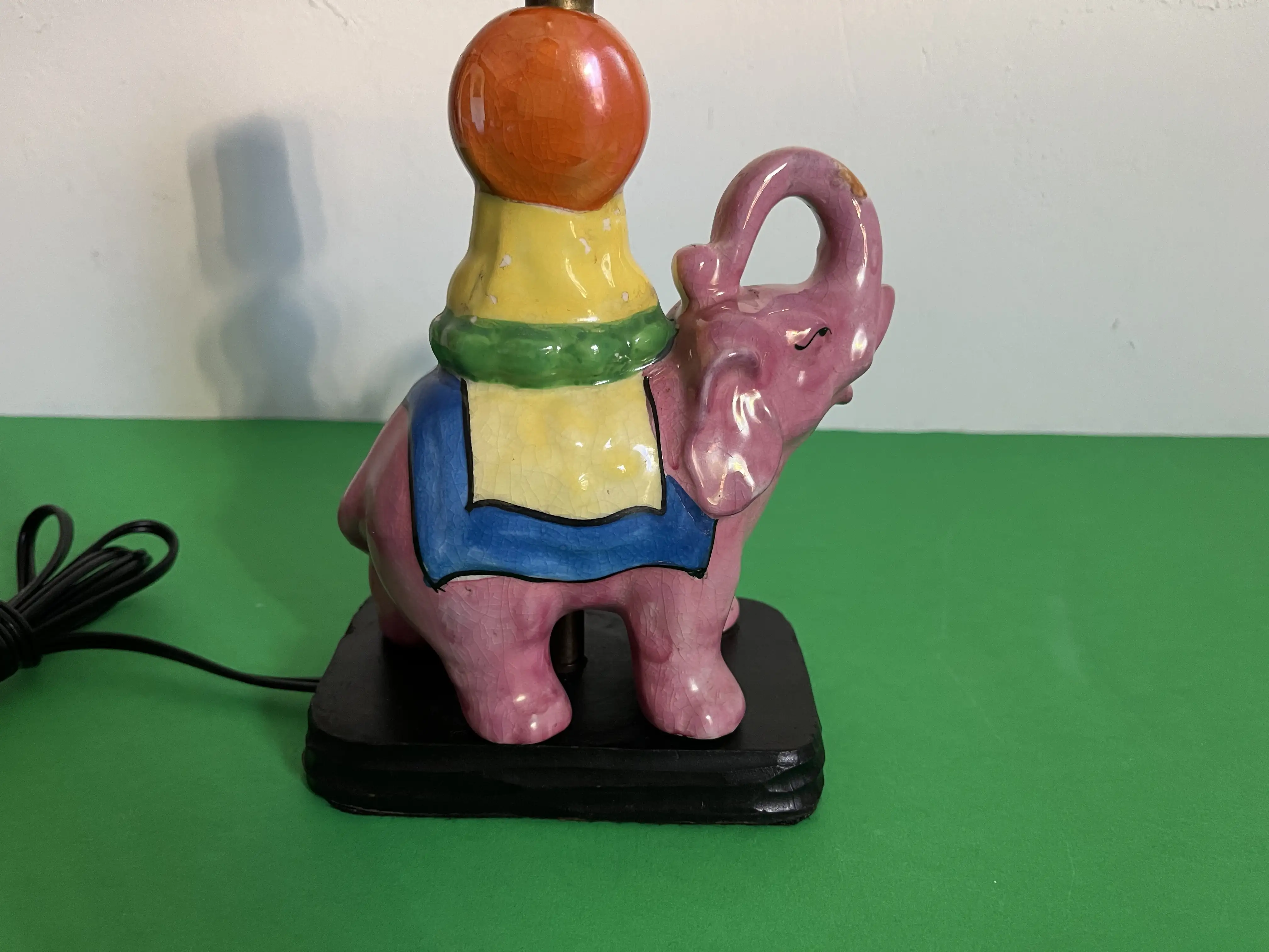 1940s Elephant Lamp & Shade 8 1940s Elephant Lamp & Shade