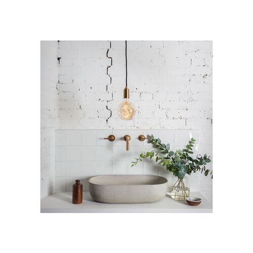 Voronoi I Brass Pendant, Brass 2 Voronoi I Brass Pendant, Brass