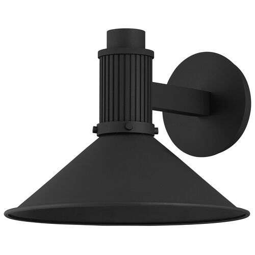 Eddie Outdoor Wall Sconce, Textured Black 1 Eddie Outdoor Wall Sconce, Textured Black