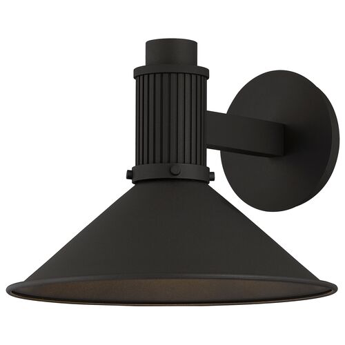 Eddie Outdoor Wall Sconce, Textured Black 2 Eddie Outdoor Wall Sconce, Textured Black