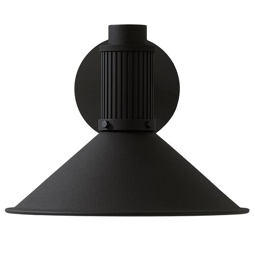 Eddie Outdoor Wall Sconce, Textured Black 5 Eddie Outdoor Wall Sconce, Textured Black