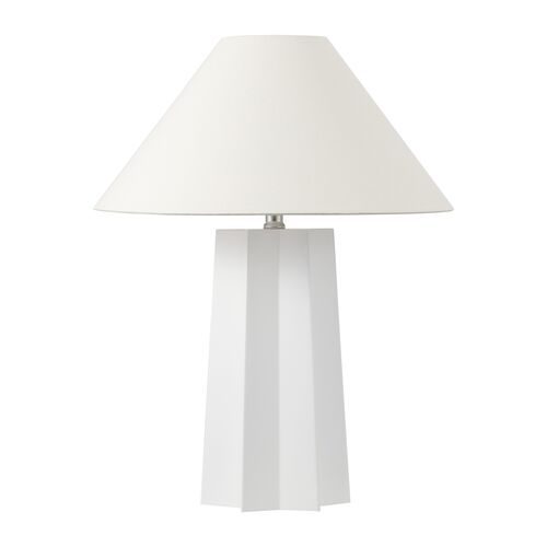 Sonny 25.5" Table Lamp, White 1 Sonny 25.5" Table Lamp, White