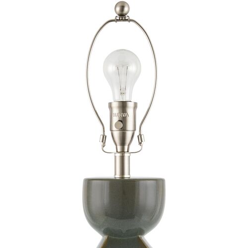 Marcelline Ceramic Table Lamp, Green 3 Marcelline Ceramic Table Lamp, Green