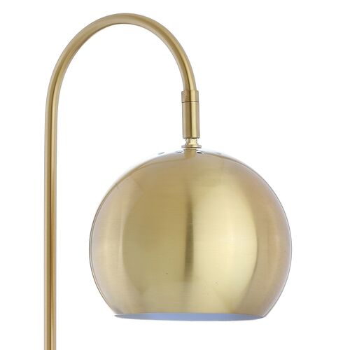 Vivica Marble Table Lamp, Brass Gold/White 4 Vivica Marble Table Lamp, Brass Gold/White