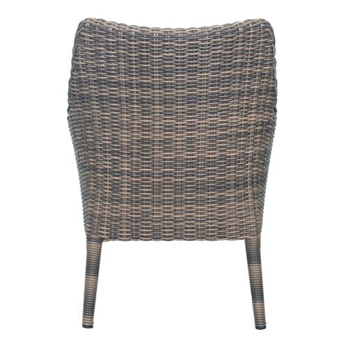 S/2 Prissy Outdoor Wicker Dining Chairs, Brown 4 S/2 Prissy Outdoor Wicker Dining Chairs, Brown