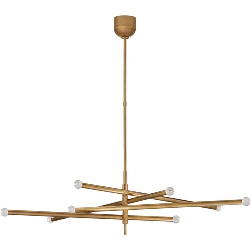 Rousseau Grande 8-Light Orb Articulating Chandelier 1 Rousseau Grande 8-Light Orb Articulating Chandelier