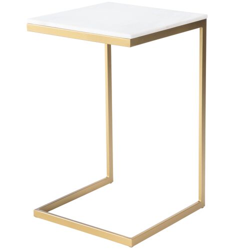 Ladner Marble Side Table 1 Ladner Marble Side Table