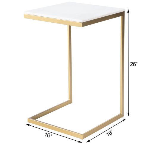 Ladner Marble Side Table 8 Ladner Marble Side Table