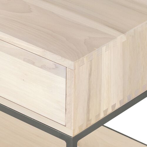 Justina Nightstand, Dove Poplar 9 Justina Nightstand, Dove Poplar