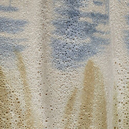 Abstract Ceramic/Raffia Table Lamp, Blue 4 Abstract Ceramic/Raffia Table Lamp, Blue