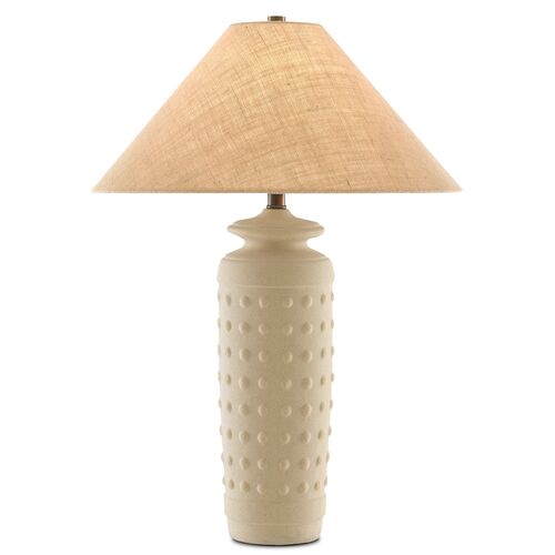 Sonoran Table Lamp, Sand/Brass 1 Sonoran Table Lamp, Sand/Brass