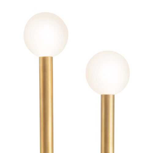 Happy Floor Lamp, Natural Brass 5 Happy Floor Lamp, Natural Brass