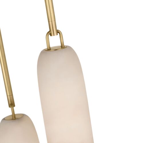 Formosa 3-Light Alabaster Pendant 10 Formosa 3-Light Alabaster Pendant