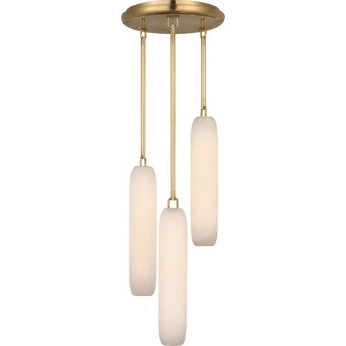 Formosa 3-Light Alabaster Pendant 12 Formosa 3-Light Alabaster Pendant