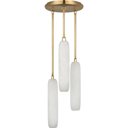 Formosa 3-Light Alabaster Pendant 13 Formosa 3-Light Alabaster Pendant