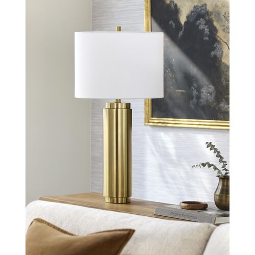 Kalindi Table Lamp, Brass 2 Kalindi Table Lamp, Brass