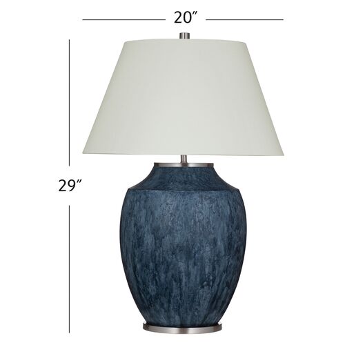 Eric Table Lamp, Blue 6 Eric Table Lamp, Blue