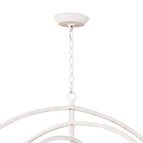 Sail Chandelier, White 3 Sail Chandelier, White
