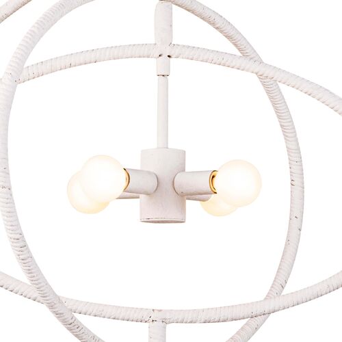 Sail Chandelier, White 4 Sail Chandelier, White