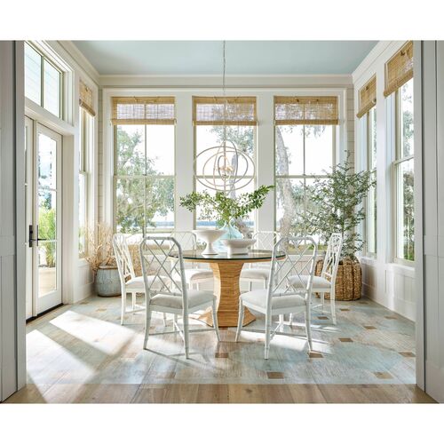 Sail Chandelier, White 6 Sail Chandelier, White