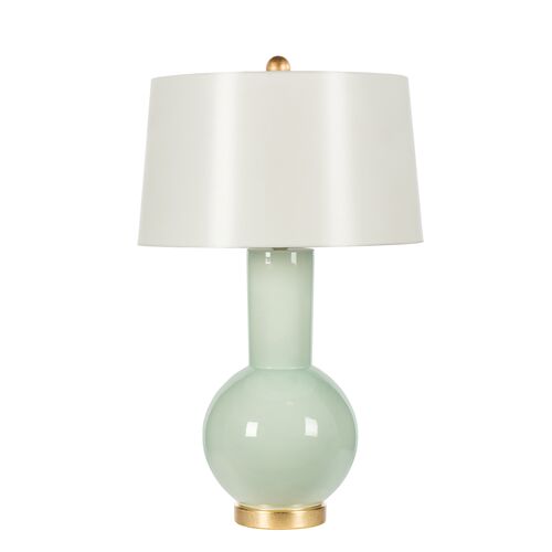 Spring Coventry Ceramic Table Lamp, Celedon 1 Spring Coventry Ceramic Table Lamp, Celedon